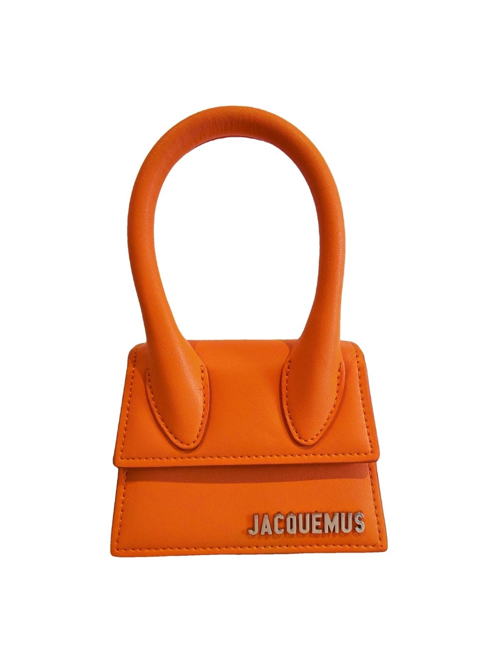 Jacquemus Orange Mini Le Chiquito Handbag